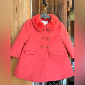 Janie and Jack Girls Pea Coat